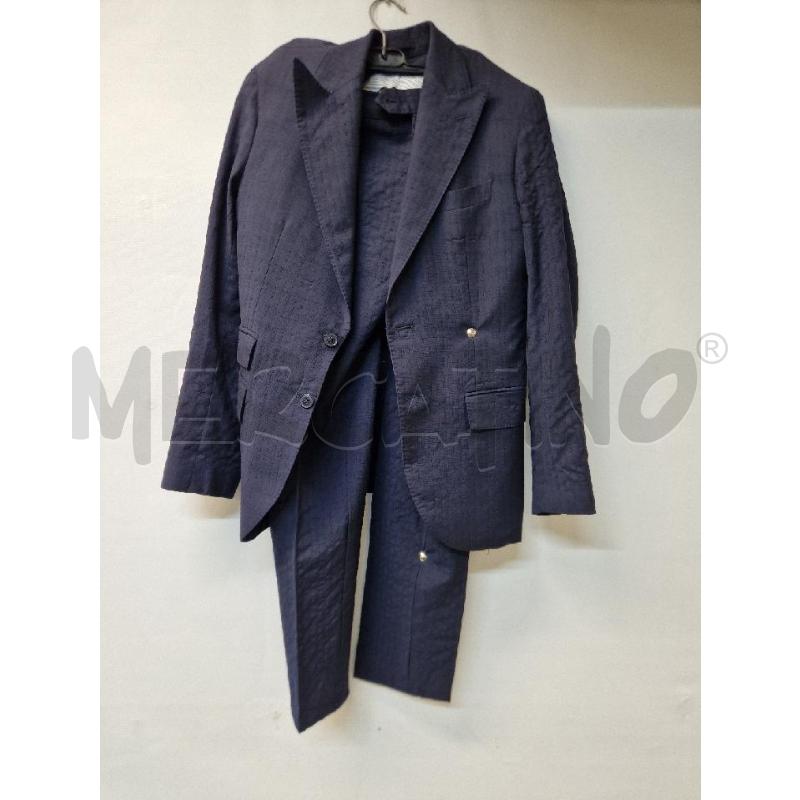 GIACCA+PANTALONE UOMO BLU L'8 | Mercatino dell'Usato Acerra 1