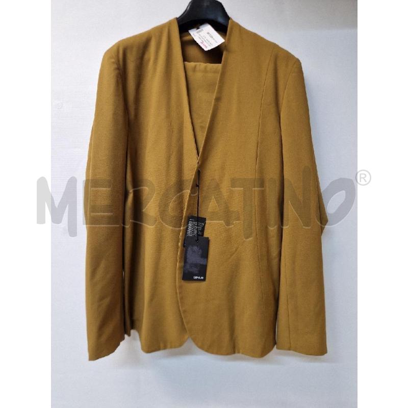 GIACCA+PANTA UOMO MARRONE GENIUS  | Mercatino dell'Usato Acerra 1