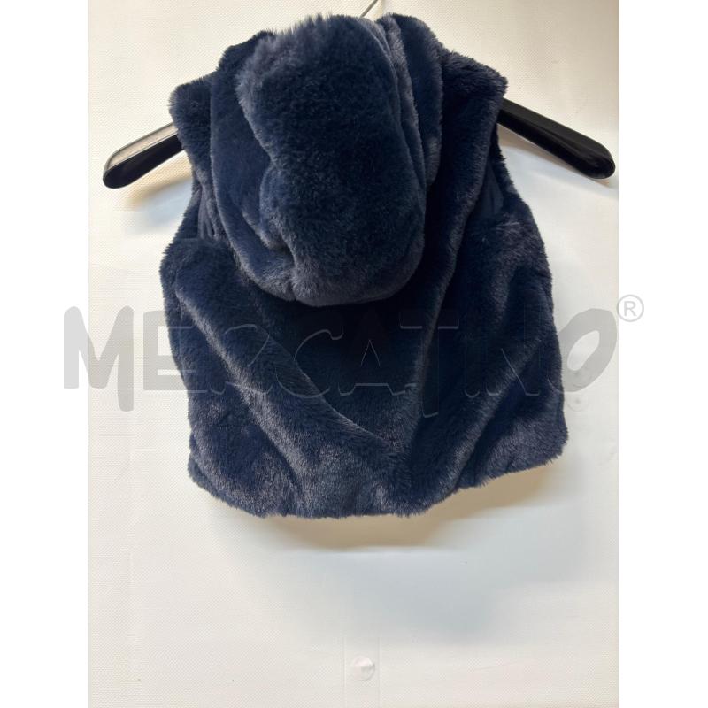 GILET BAMBINA TOMMY HILFIGER BLU PELLICCIOTTO | Mercatino dell'Usato Acerra 3