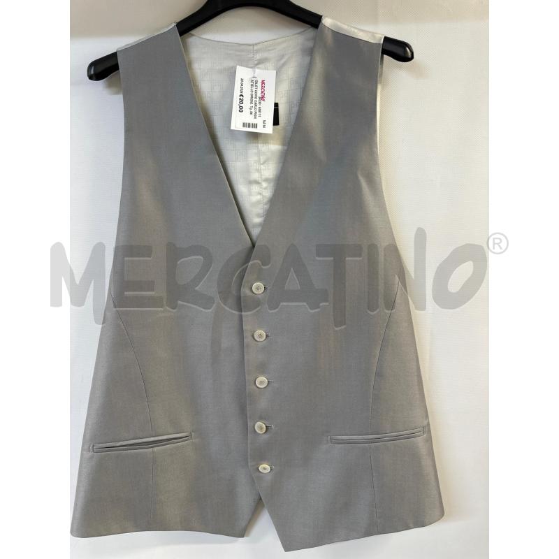 GILET UOMO CARLO PIGNATIELLO GRIGIO | Mercatino dell'Usato Acerra 1