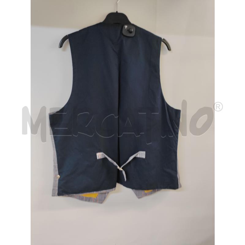 GILET UOMO GAUDI QUADRI BLU ROSSO | Mercatino dell'Usato Acerra 2