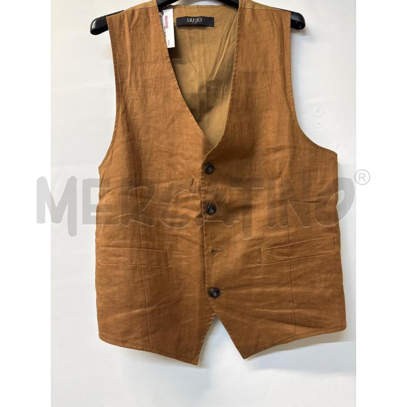 GILET UOMO LIUJO MARRONE | Mercatino dell'Usato Acerra 1