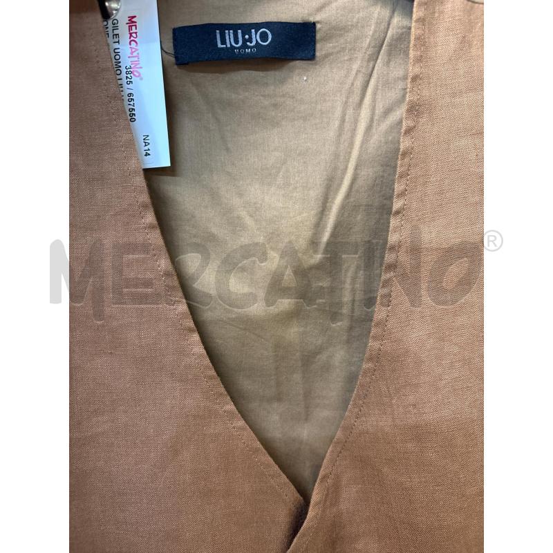 GILET UOMO LIUJO MARRONE | Mercatino dell'Usato Acerra 3
