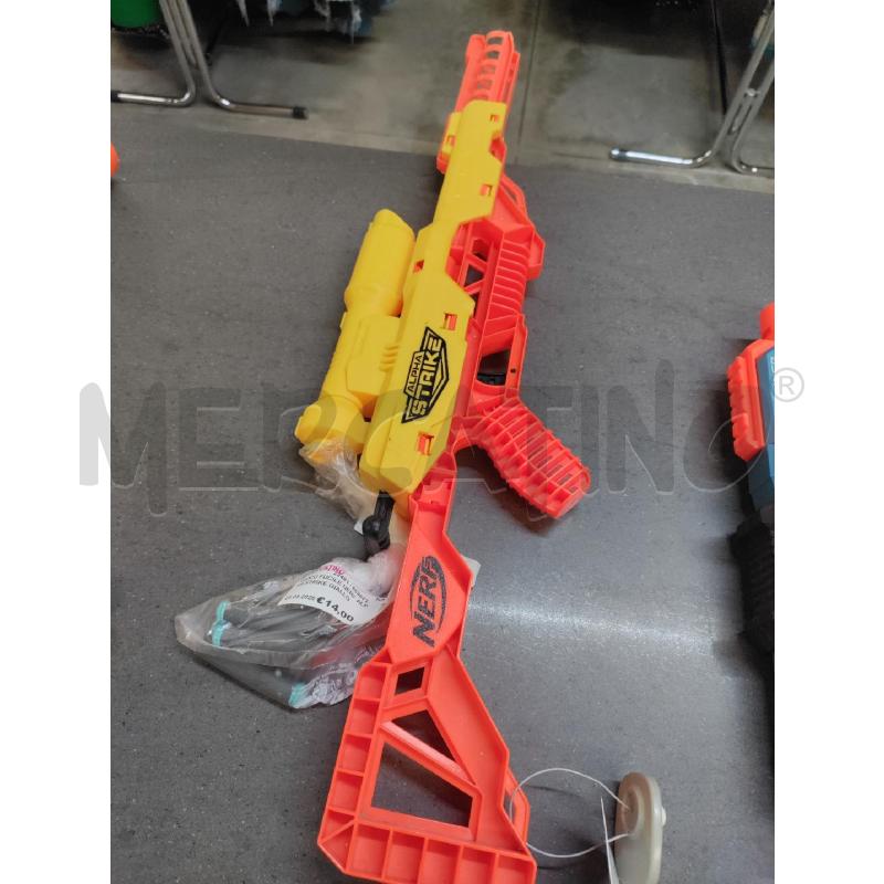 GIOCO FUCILE NERF ALPHA STRIKE GIALLO | Mercatino dell'Usato Acerra 1