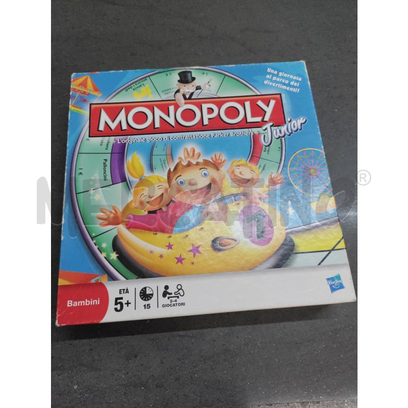 GIOCO MONOPOLY JUNIOR  | Mercatino dell'Usato Acerra 1