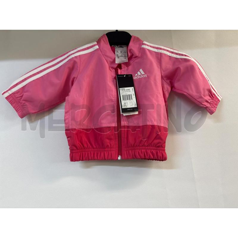 GIUBBINO BAMBINA ADIDAS ROSA CON ZIP | Mercatino dell'Usato Acerra 1