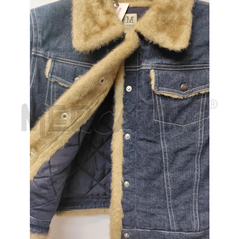 GIUBBINO BAMBINA MICROBE DENIM CON PELLICCIA BEIGE | Mercatino dell'Usato Acerra 3