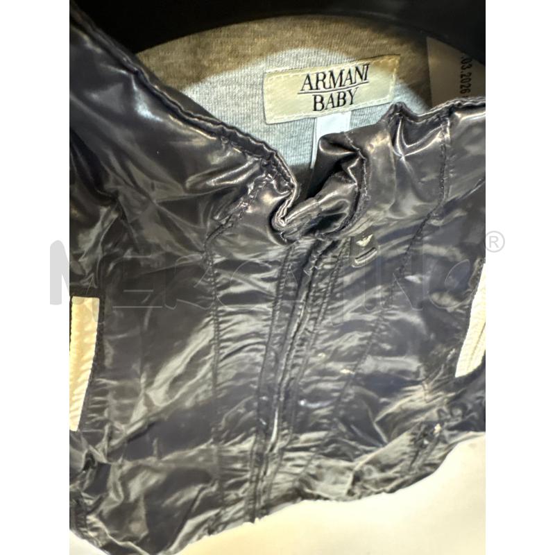 GIUBBINO BAMBINO ARMANI BABY BLU SCURO BIANCO | Mercatino dell'Usato Acerra 3