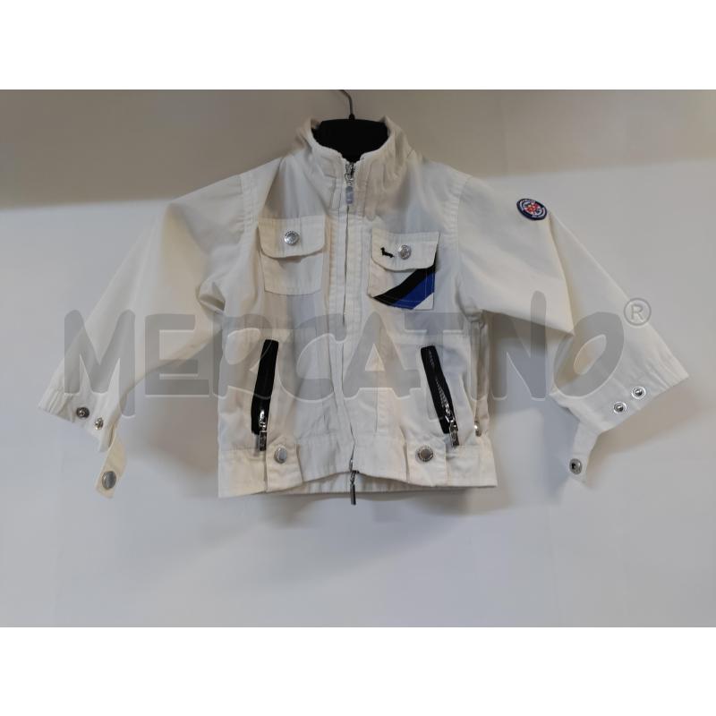 GIUBBINO BAMBINO HARMONT&BLAINE BIANCO ZON ZIP | Mercatino dell'Usato Acerra 1