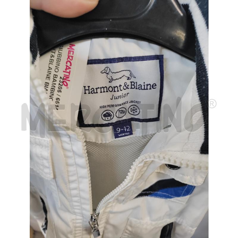 GIUBBINO BAMBINO HARMONT&BLAINE BIANCO ZON ZIP | Mercatino dell'Usato Acerra 3