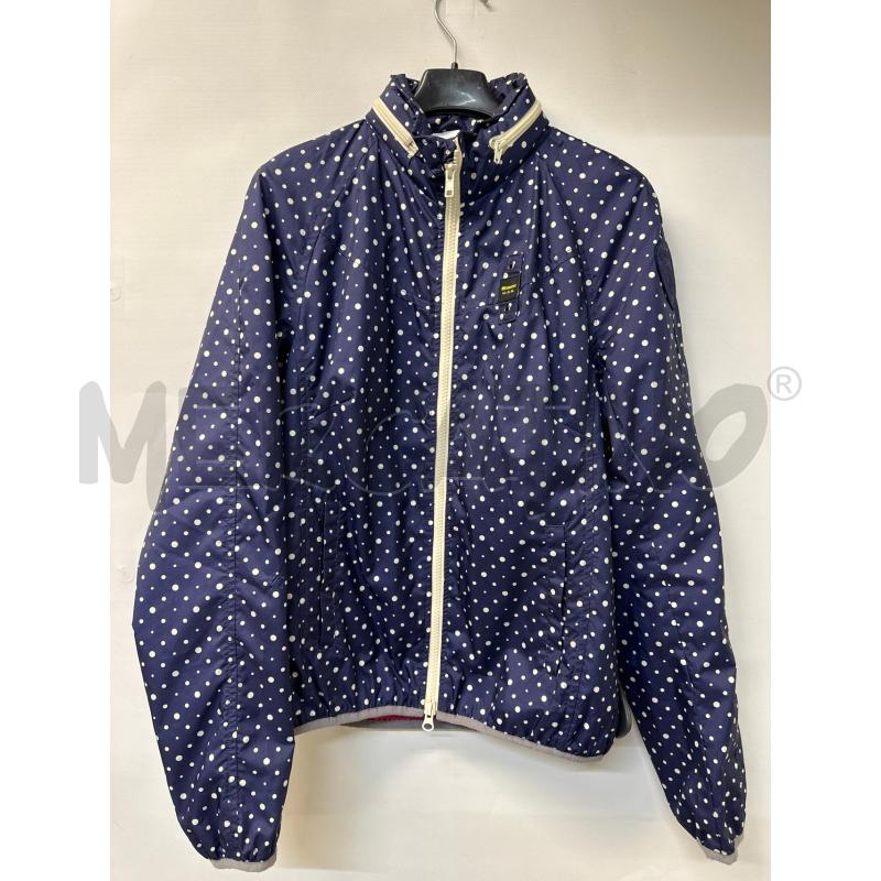 GIUBBINO DONNA BLA BLU BIANCO POIS | Mercatino dell'Usato Acerra 1