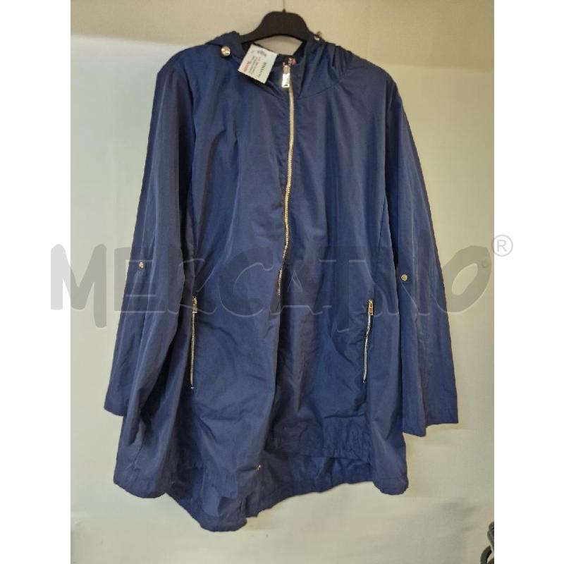GIUBBINO DONNA BLU ZIP DORATA FIORELLA RUBINO | Mercatino dell'Usato Acerra 1