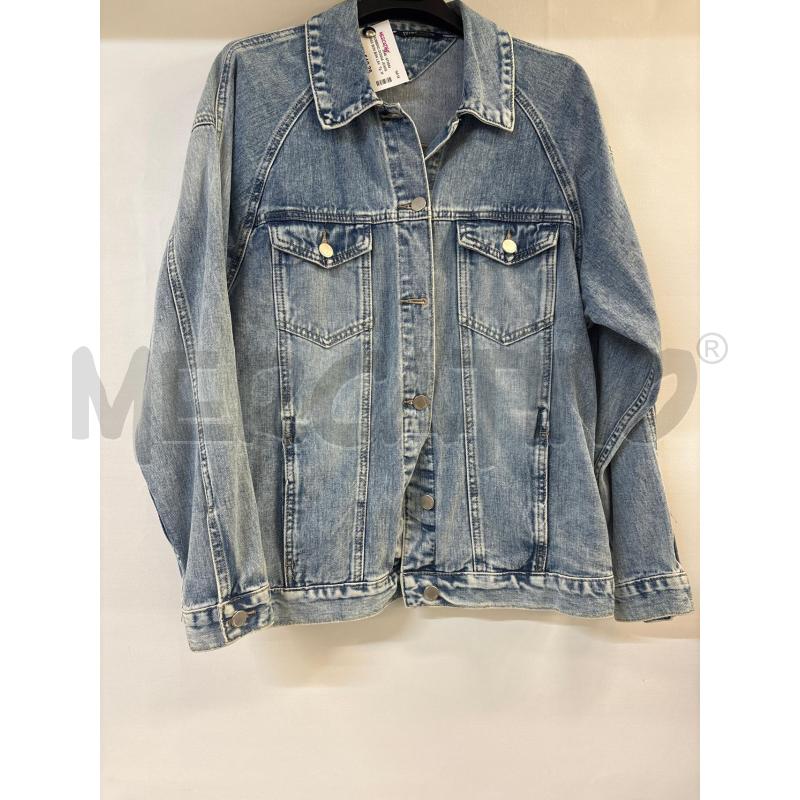 GIUBBINO DONNA JEANS MISS BON BON LAVAGGIO CHIARO | Mercatino dell'Usato Acerra 1