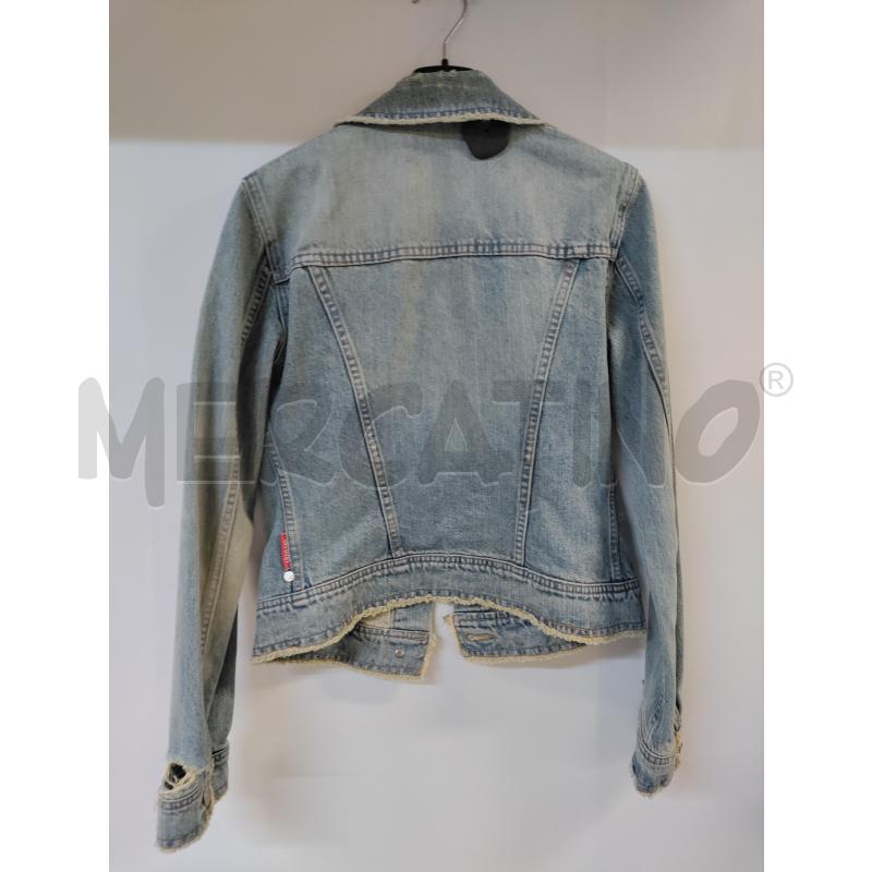 GIUBBINO DONNA LIU-JO JEANS LAVAGGIO CHIARO | Mercatino dell'Usato Acerra 2