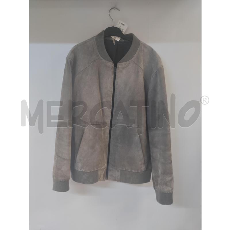 GIUBBINO UOMO ECHTES LEDER GRIGIO | Mercatino dell'Usato Acerra 1