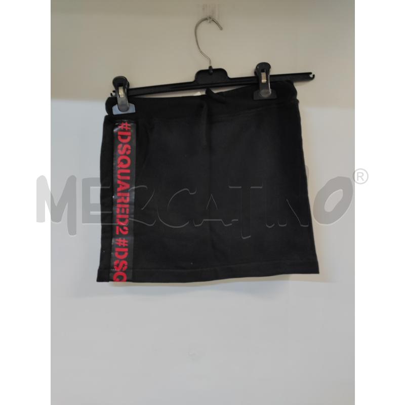 GONNA BAMBINA DSQUARED NERO ROSO | Mercatino dell'Usato Acerra 1