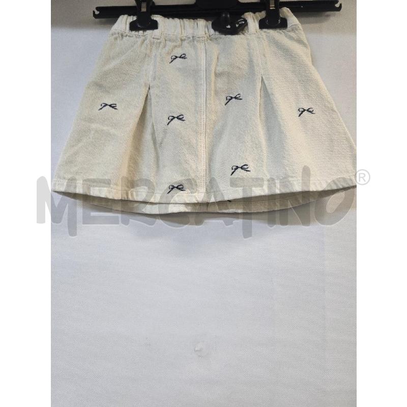 GONNA BAMBINA ZARA BEIGE FIOCCHI | Mercatino dell'Usato Acerra 2