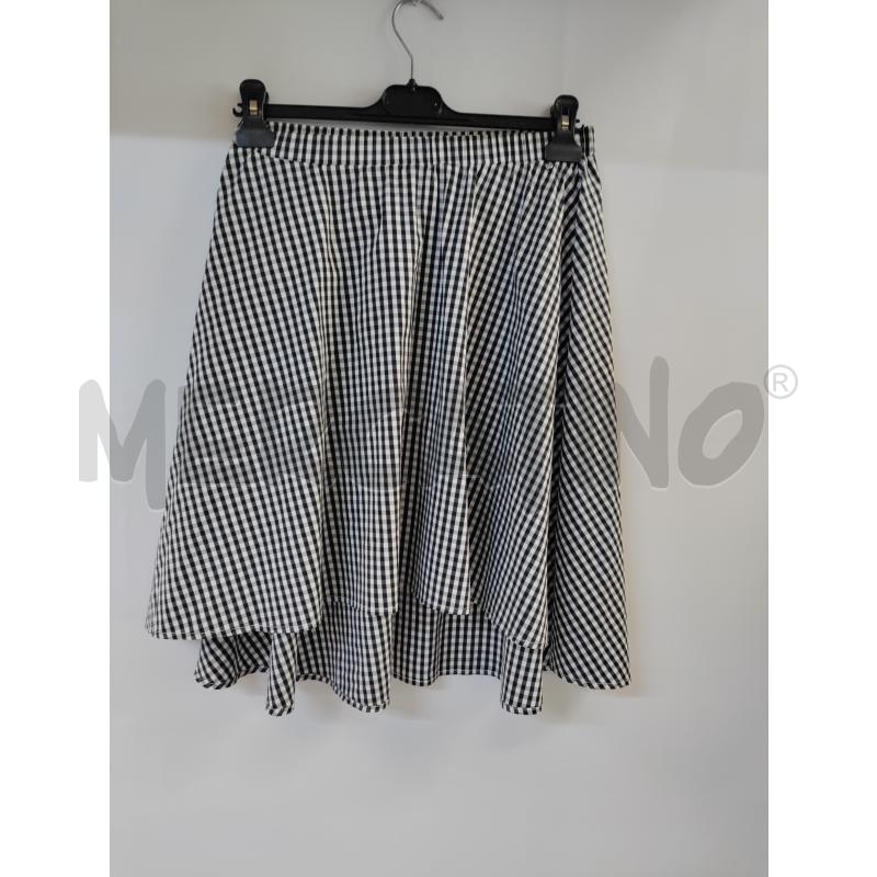 GONNA KOCCA NERO BIANCO QUADRETTI | Mercatino dell'Usato Acerra 1