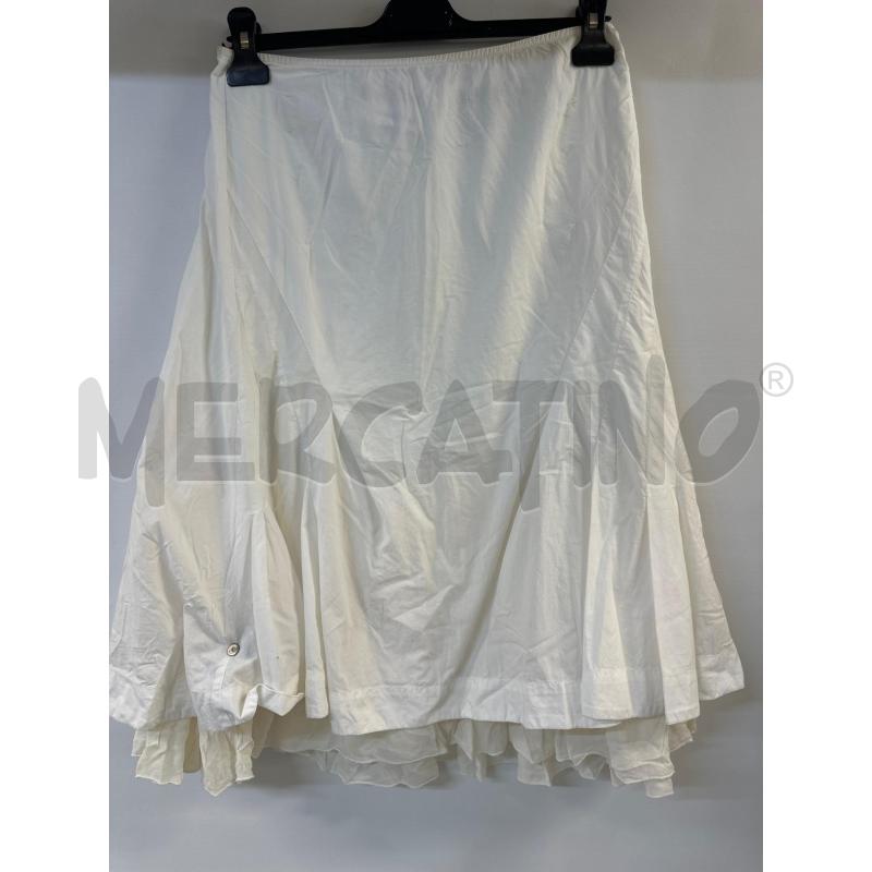 GONNA LUNGA SPORTMAX BIANCO | Mercatino dell'Usato Acerra 1