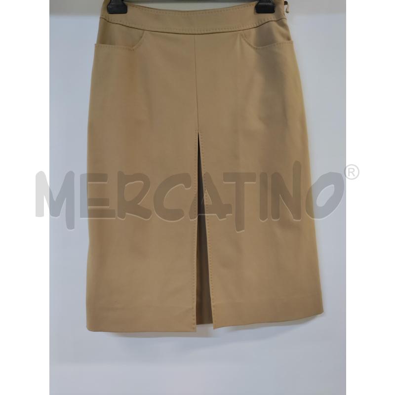 GONNA MARELLA BEIGE SCURO | Mercatino dell'Usato Acerra 1
