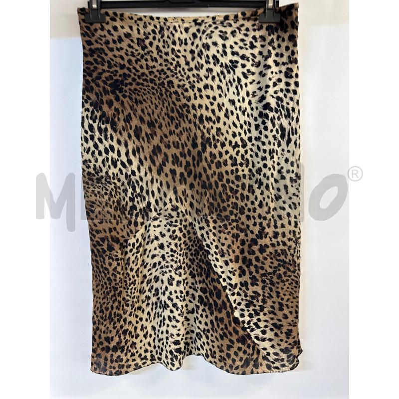 GONNA MOSCHINO MACULATO MARRONE NERO | Mercatino dell'Usato Acerra 1