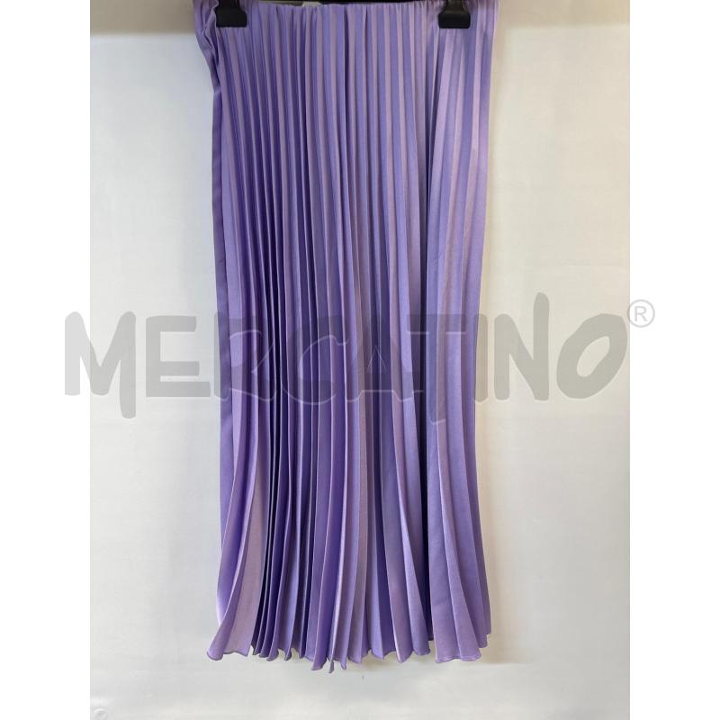 GONNA ZARA VIOLA PLISSETTATA | Mercatino dell'Usato Acerra 1