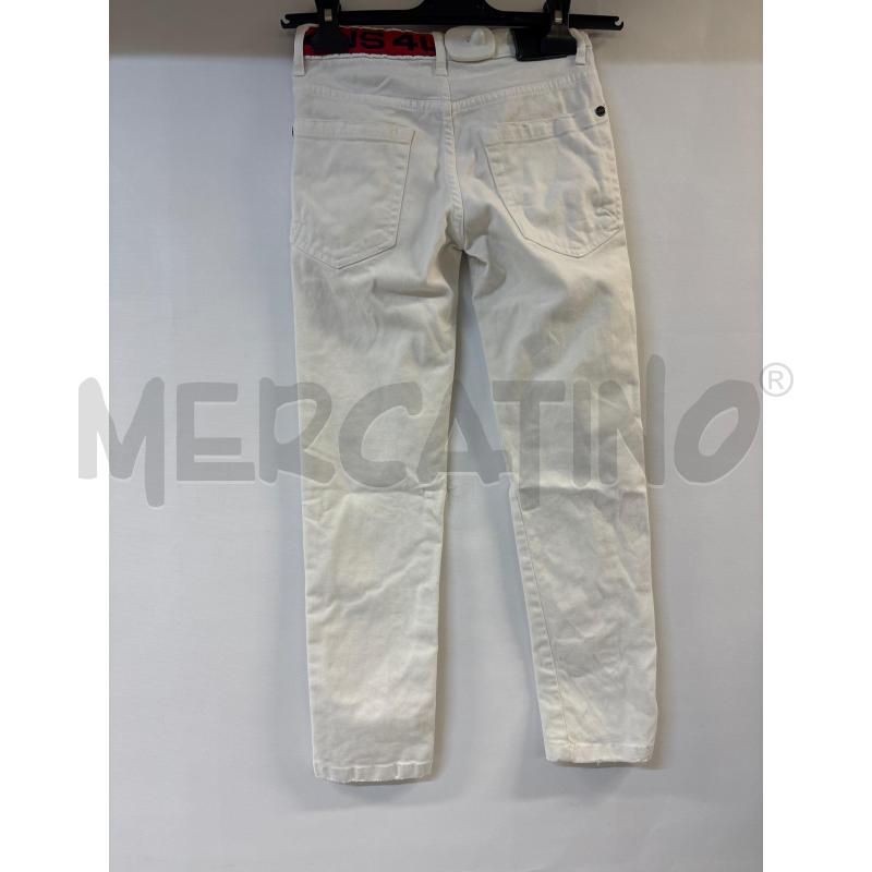 JEANS BAMBINO 4US BIANCO | Mercatino dell'Usato Acerra 2