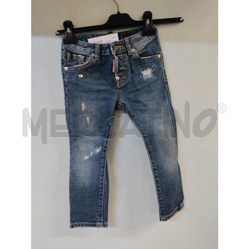 JEANS BAMBINO DSQUARED CON STRAPPI | Mercatino dell'Usato Acerra 1