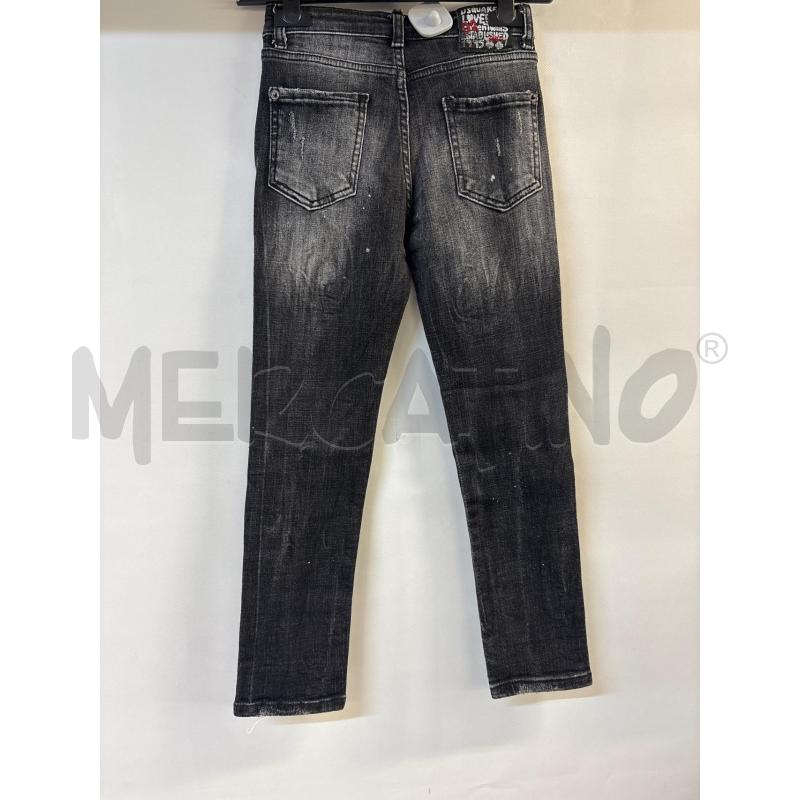 JEANS BAMBINO DSQUARED NERO | Mercatino dell'Usato Acerra 2