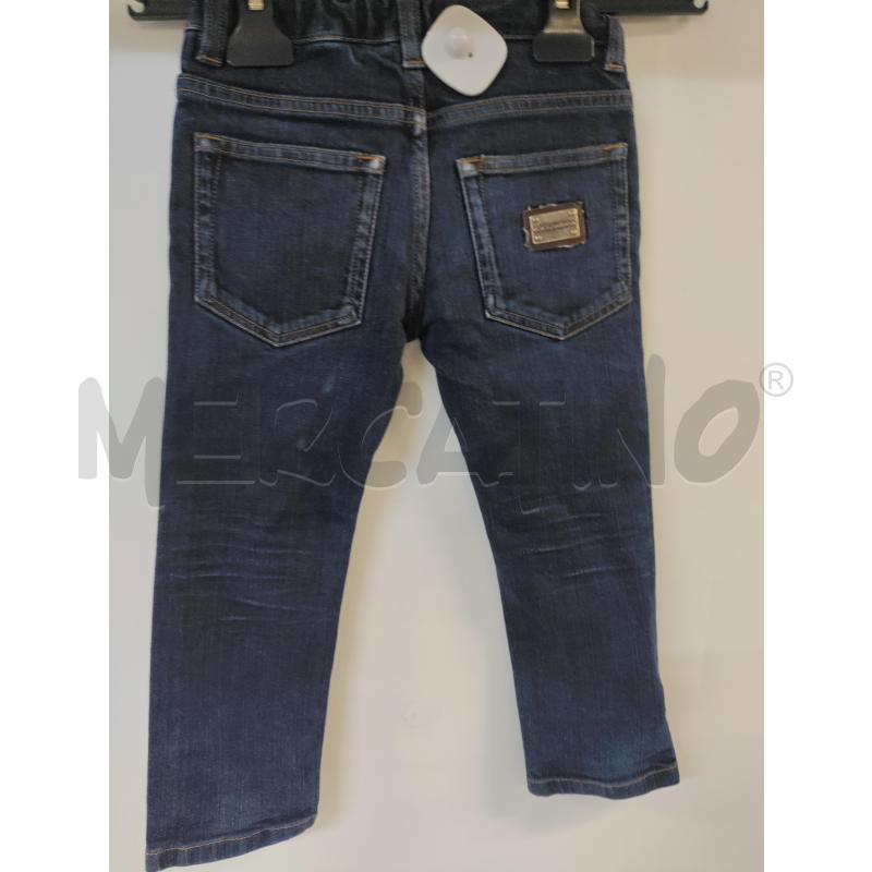 JEANS BAMBINO D&G LAVAGGIO SCURO | Mercatino dell'Usato Acerra 2