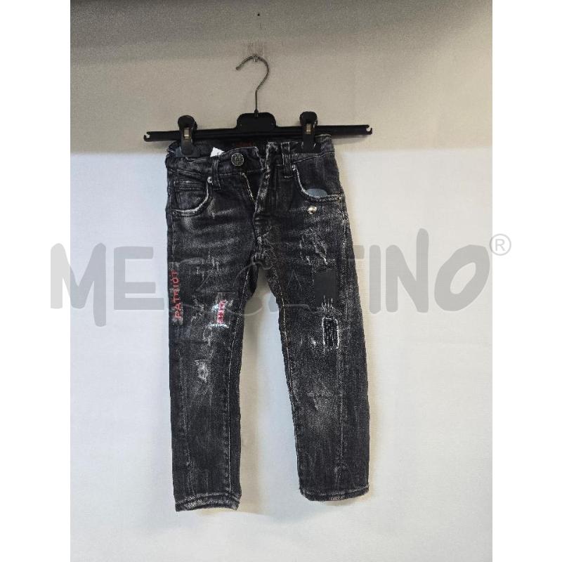 JEANS BAMBINO PATRIOT DENIM GRIGIO | Mercatino dell'Usato Acerra 1
