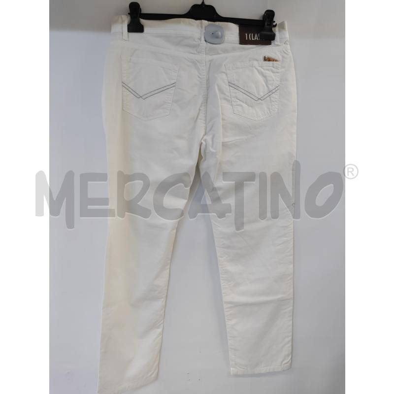 JEANS DONNA 1CLASSE BIANCO | Mercatino dell'Usato Acerra 2