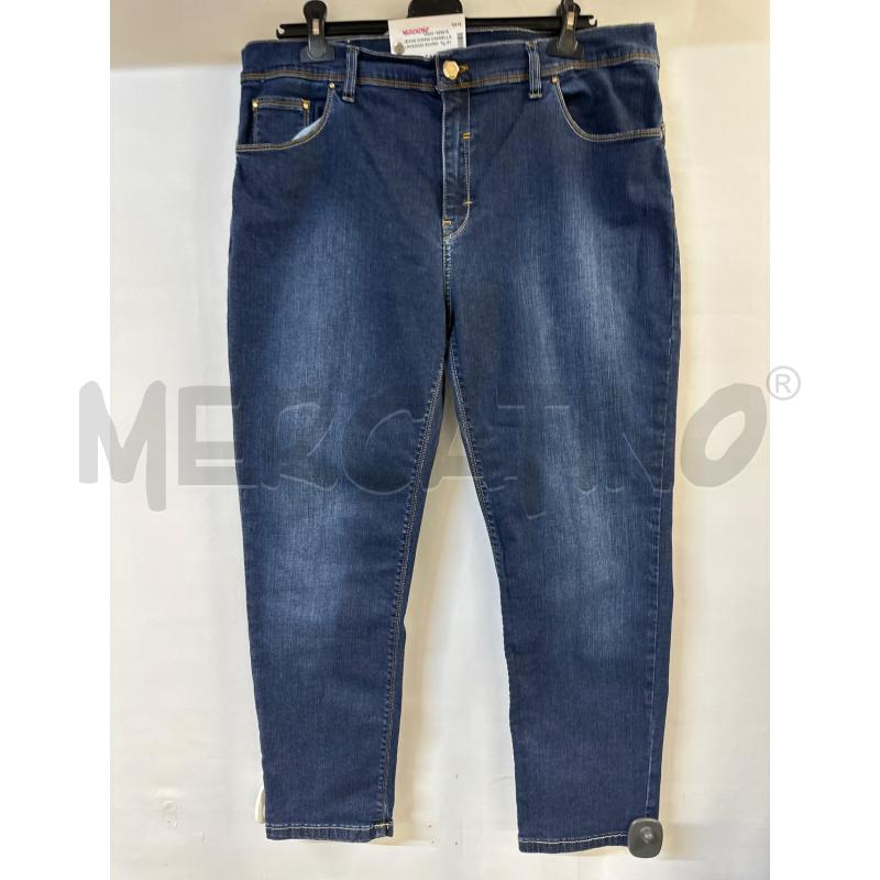 JEANS DONNA CANNELLA LAVAGGIO SCURO | Mercatino dell'Usato Acerra 1