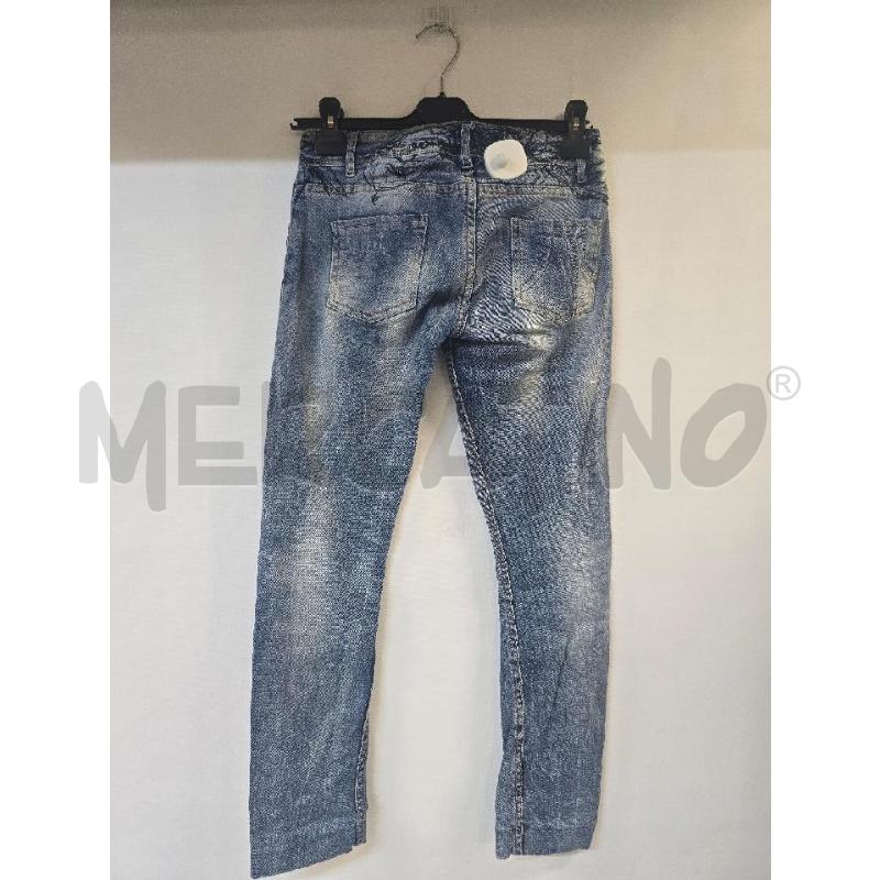 JEANS DONNA DESIGUAL DENIM CHIARO | Mercatino dell'Usato Acerra 2