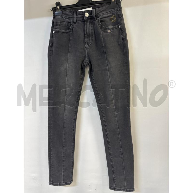 JEANS DONNA DESIGUAL GRIGIO SCURO | Mercatino dell'Usato Acerra 1