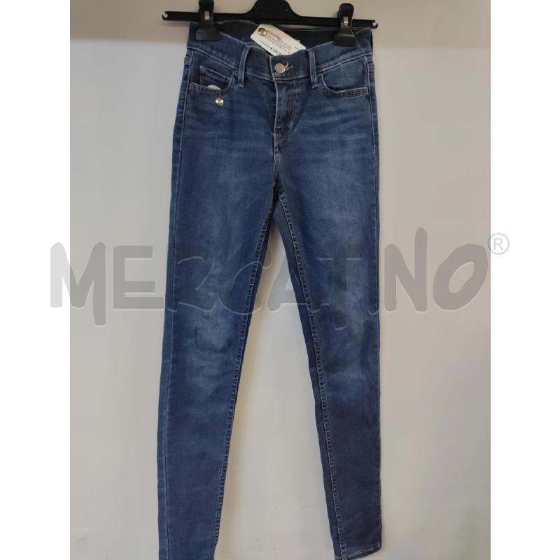 JEANS DONNA LEVIS 710 LAVAGGIO SCURO | Mercatino dell'Usato Acerra 1