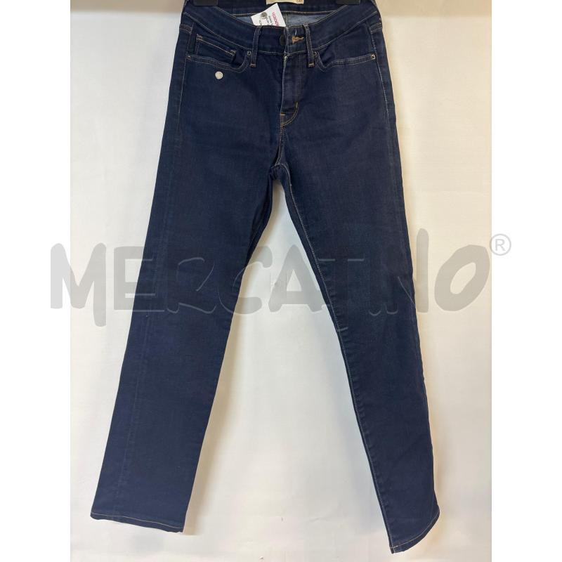 JEANS DONNA LEVIS 712 SLIM LAVAGGIO SCURO | Mercatino dell'Usato Acerra 1