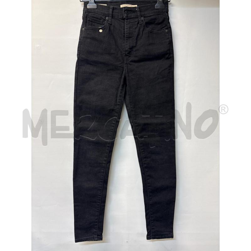 JEANS DONNA LEVIS NERO SKINNY | Mercatino dell'Usato Acerra 1