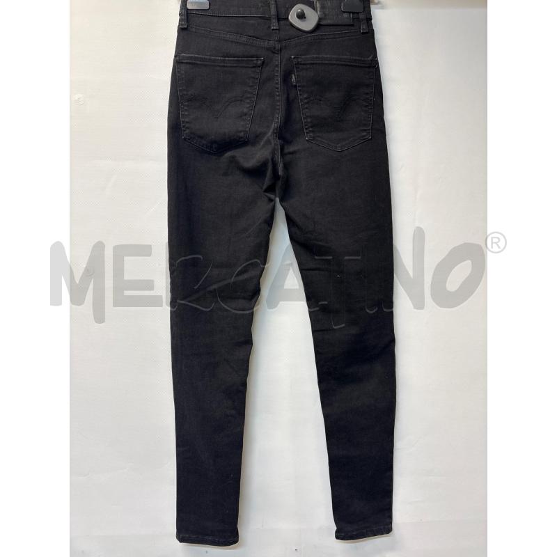 JEANS DONNA LEVIS NERO SKINNY | Mercatino dell'Usato Acerra 2