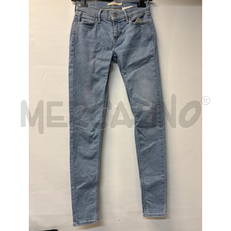 JEANS DONNA LEVIS SKINNY CHIARO | Mercatino dell'Usato Acerra 1