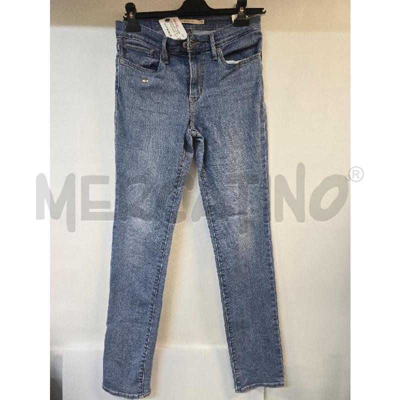 JEANS DONNA LEVIS SLIMMING SLIM LAVAGGIO CHIARO | Mercatino dell'Usato Acerra 1