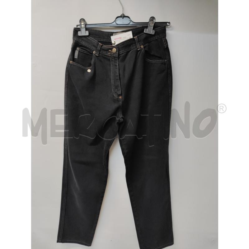 JEANS DONNA MAX&CO NERO  | Mercatino dell'Usato Acerra 1