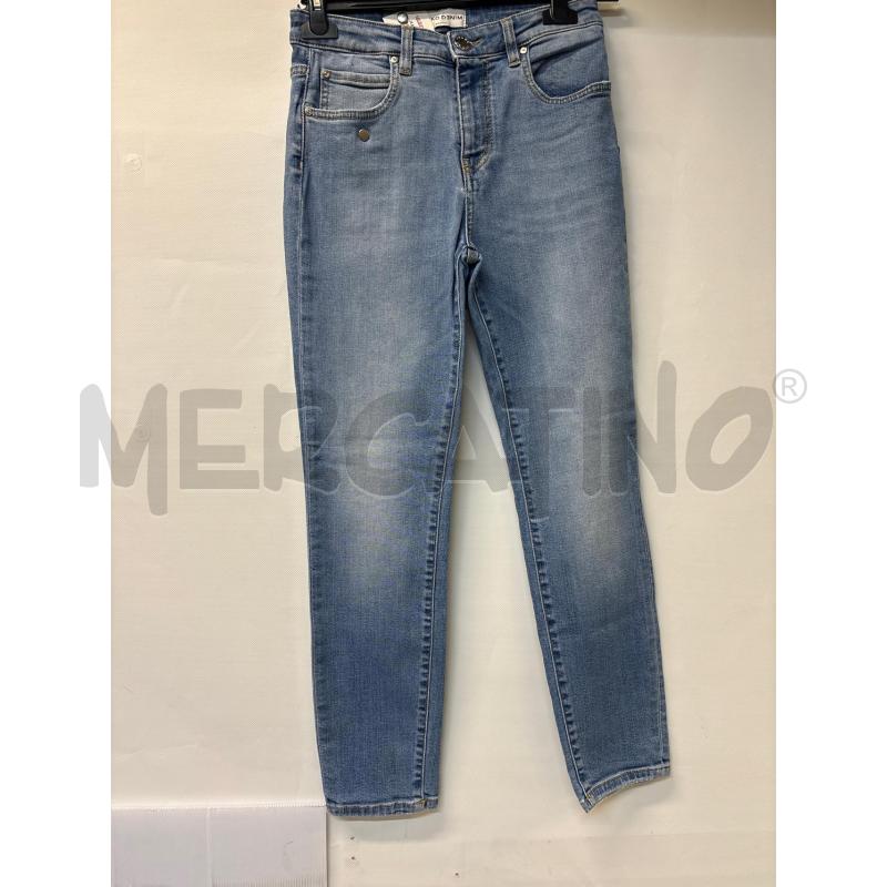 JEANS DONNA PINKO DENIM SKINNY CHIARO | Mercatino dell'Usato Acerra 1