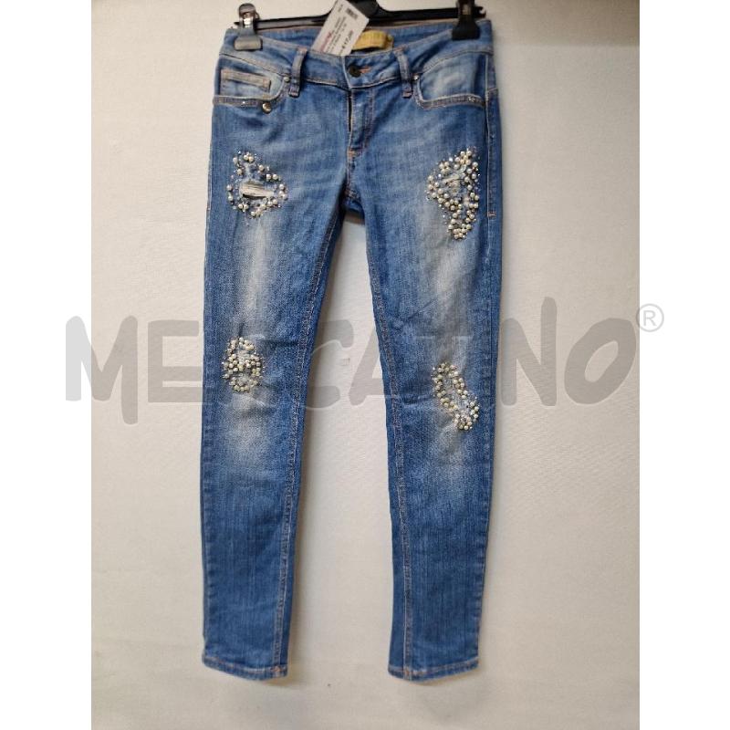 JEANS DONNA ROSSODISERA CON STRASS | Mercatino dell'Usato Acerra 1