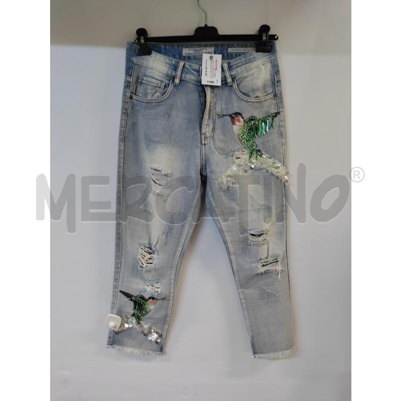 JEANS DONNA SILVIAN HEACH UCCELLINO | Mercatino dell'Usato Acerra 1