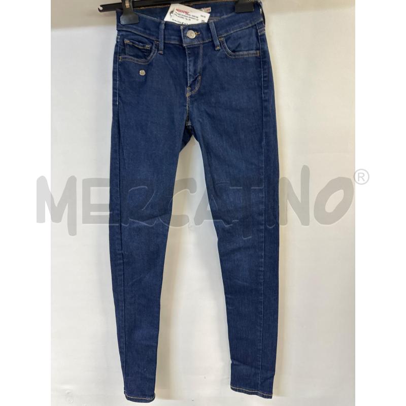 JEANS DONNA SKINNY LEVIS SCURO | Mercatino dell'Usato Acerra 1