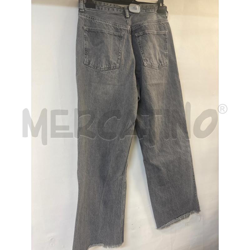 JEANS DONNA ZARA GRIGIO  | Mercatino dell'Usato Acerra 2