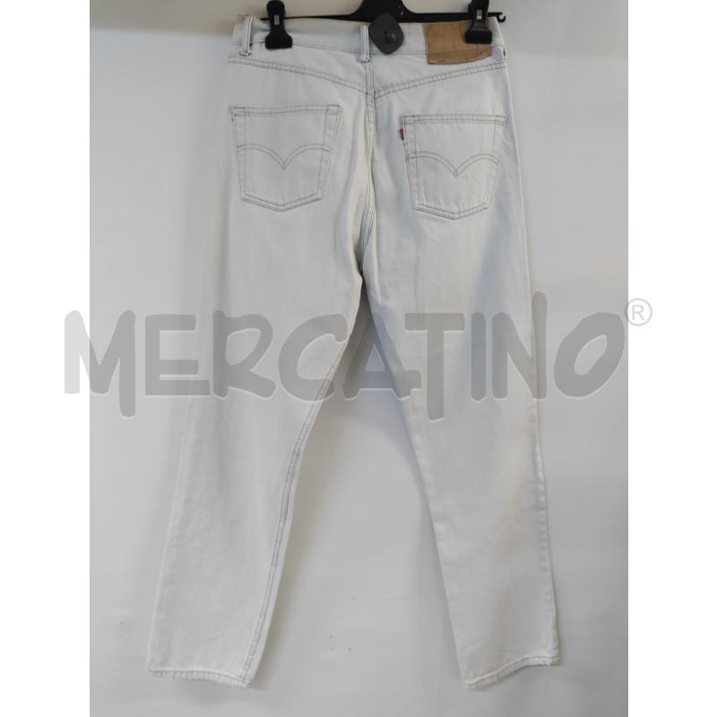 JEANS UOMO CHIARO BIANCO LEVIS | Mercatino dell'Usato Acerra 2