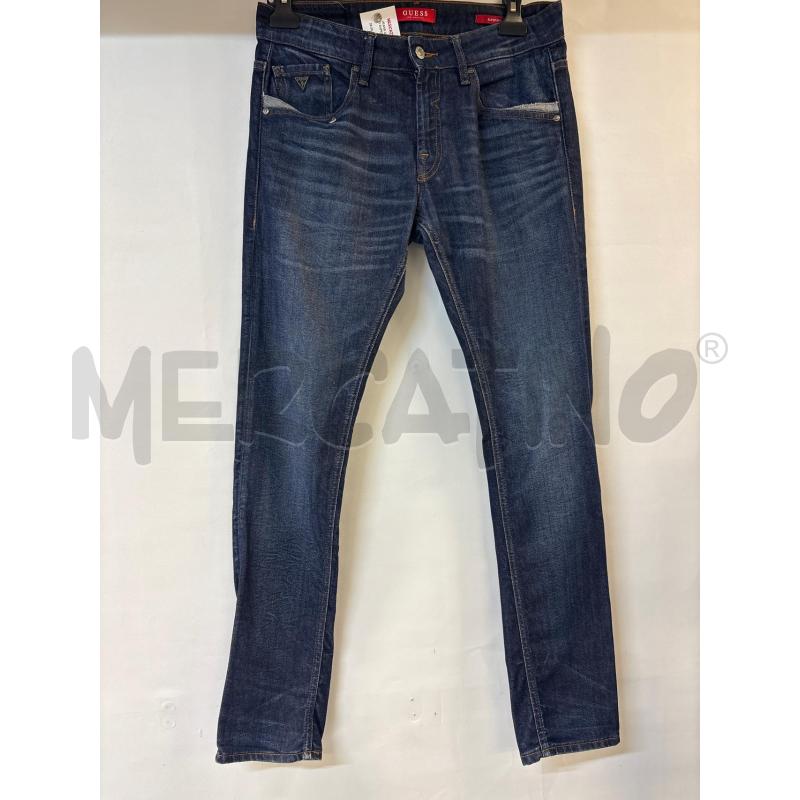JEANS UOMO GUESS SCURO SUPER SKINNY | Mercatino dell'Usato Acerra 1