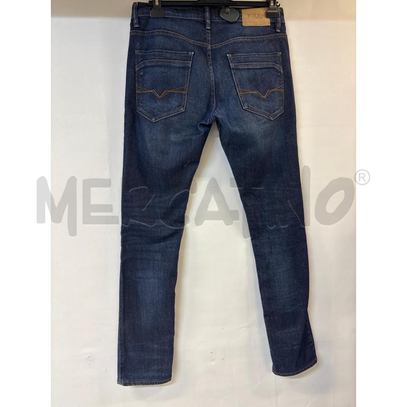 JEANS UOMO GUESS SCURO SUPER SKINNY | Mercatino dell'Usato Acerra 2
